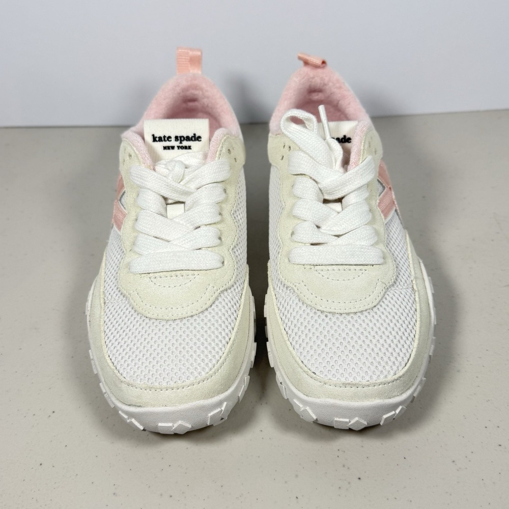 kate spade new york K As In Kate Mesh Lace-Up Low Top Cushioned Sneaker KG690